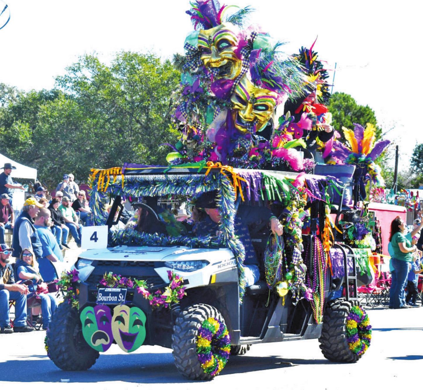 COWBOY MARDI GRAS Bandera Bulletin