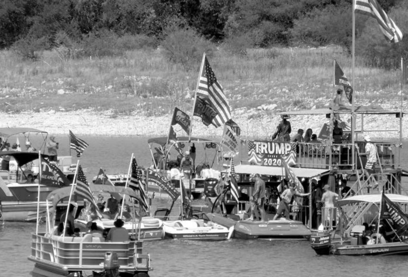 BOAT PARADE PROMOTES TRUMP CAMPAIGN Bandera Bulletin