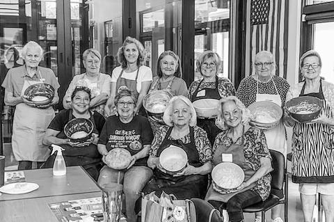 LIBRARY HOSTS SOUR DOUGH CLASS